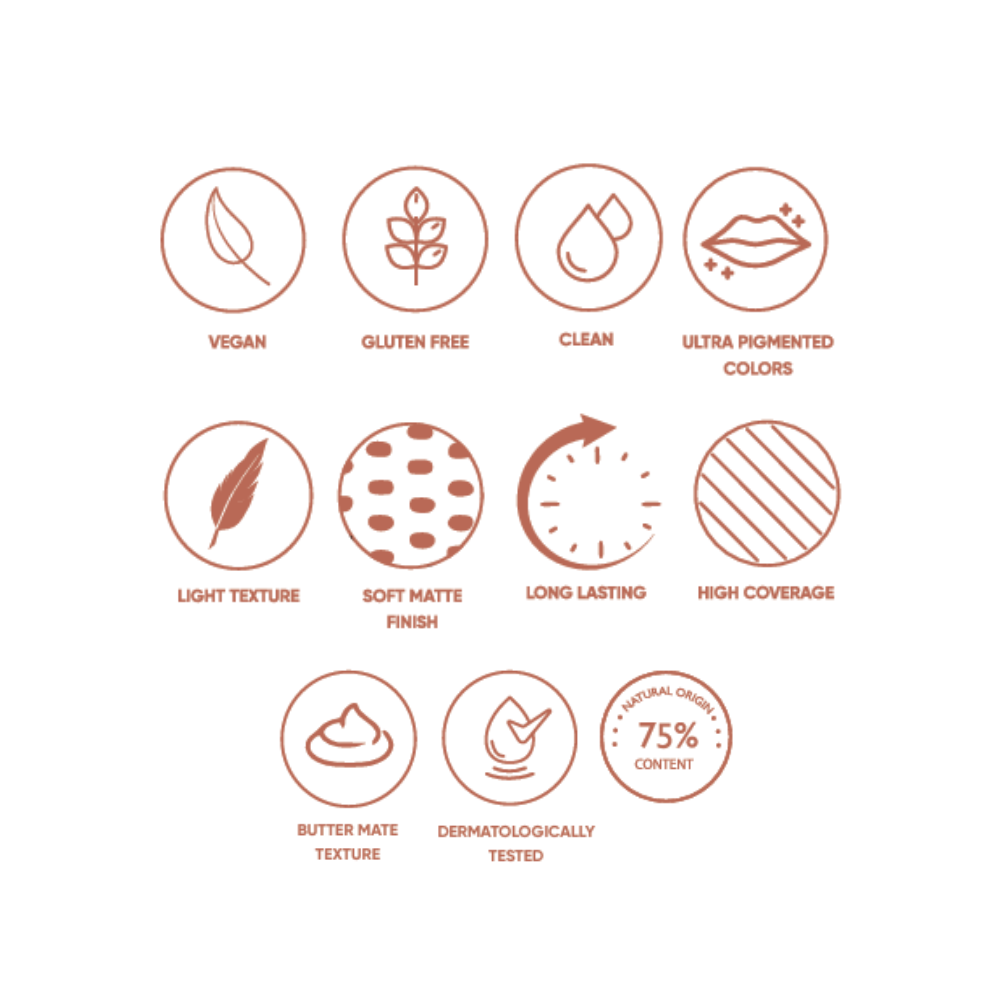 Neverti Let Lip Rejoice Lipsticl Pink Coffee NP702.006