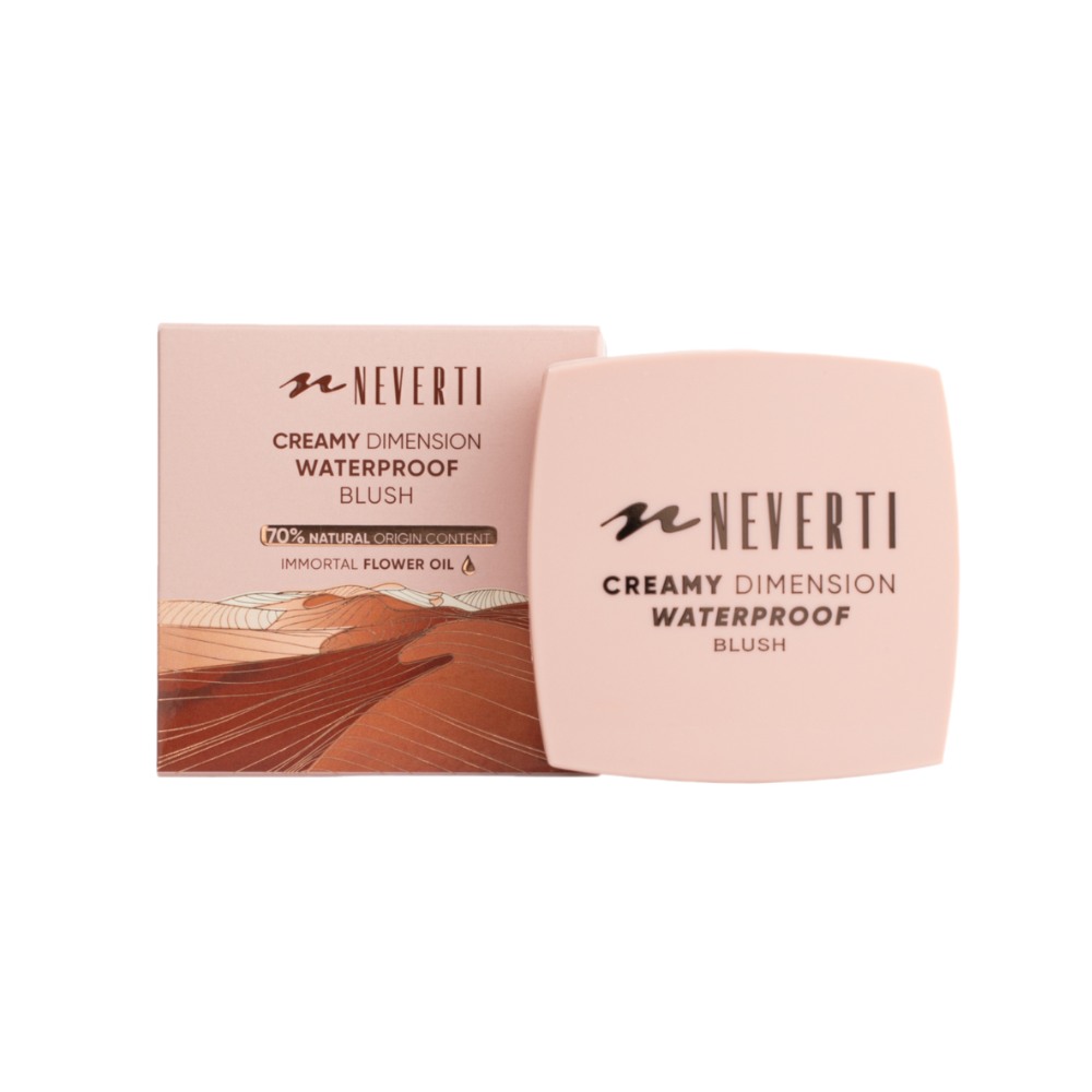 Neverti Creamy Dimension Waterproof Blush Peachy Pit NP203.003