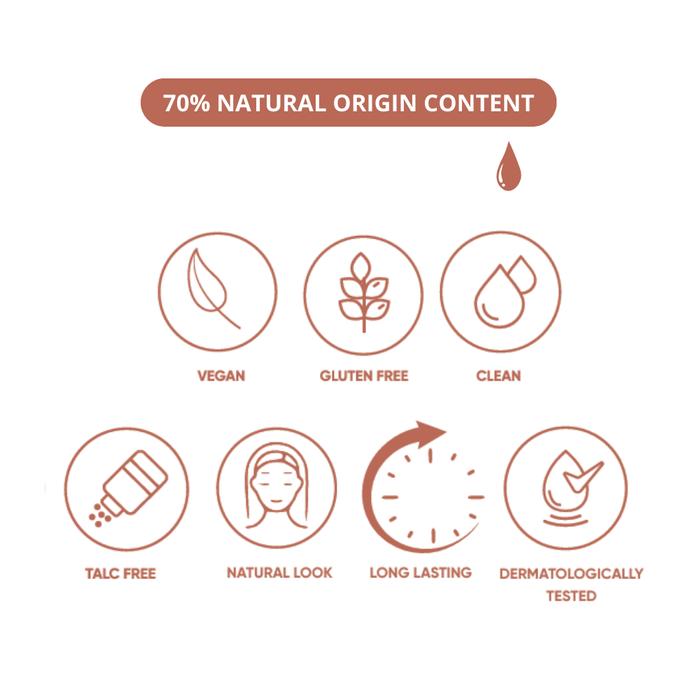 Neverti Creamy Dimension Waterproof Blush Peachy Pit NP203.003