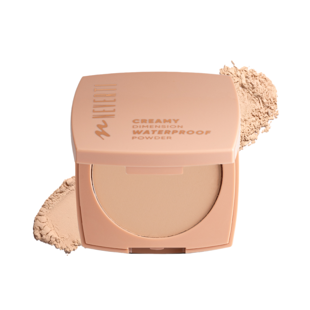 Neverti Creamy Dimension Waterproof Powder Warm Beige NP202.005