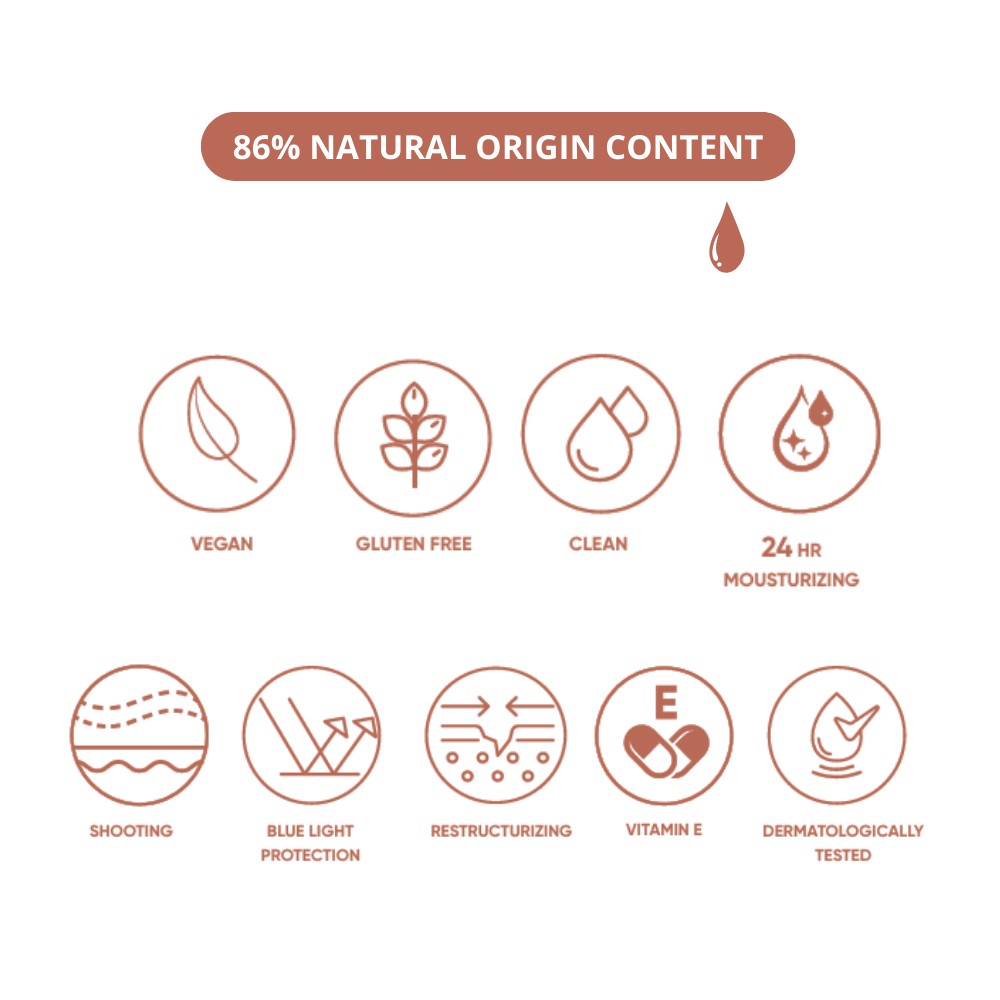 Neverti Moisturizing Natural Glow Weightless Foundation Neutral NP301.004