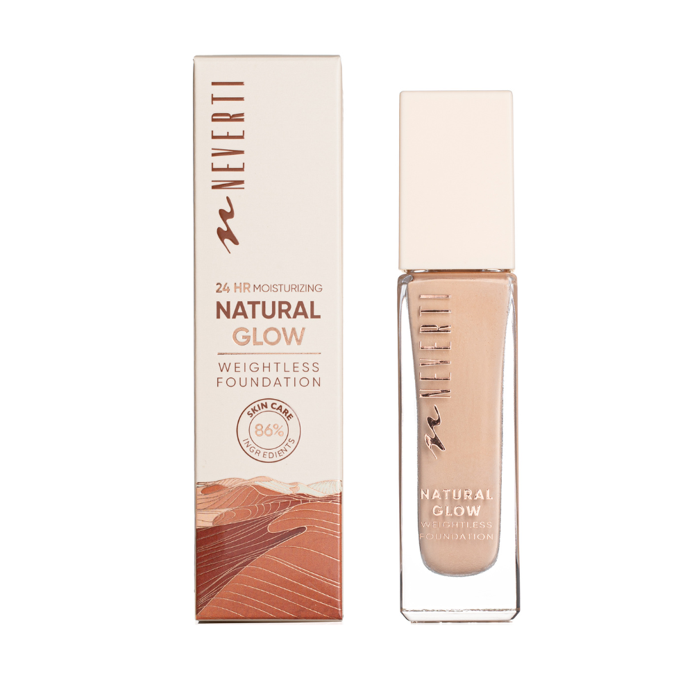 Neverti Moisturizing Natural Glow Weightless Foundation Neutral NP301.004