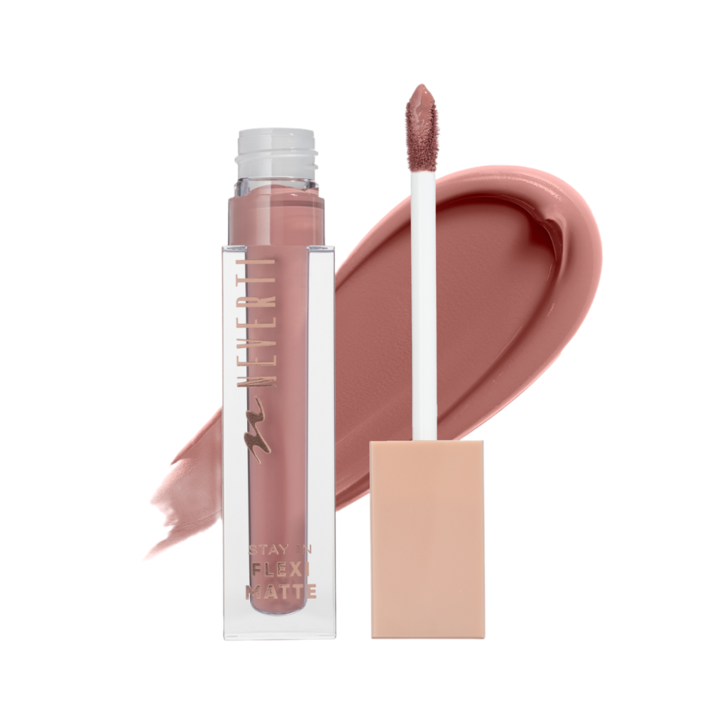Neverti Liquid Matte Lipstick Cream Caramel NP801.006